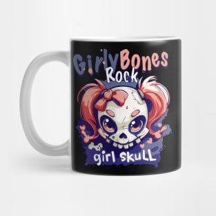 Skull Girl, Skull Fun T-Shirt 02 Mug